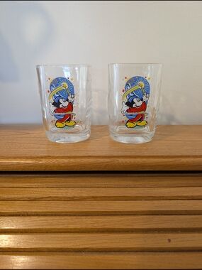 Vintage Disney 2000 Celebration Glasses – Mickey Mouse Sorcerer’s Apprentice